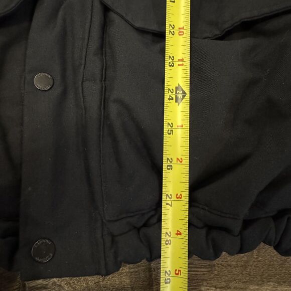 Columbia Jacket Sz XL Black Omni-Heat Infinity 650 Down Puffer Coat Winter Gold - Picture 12 of 13